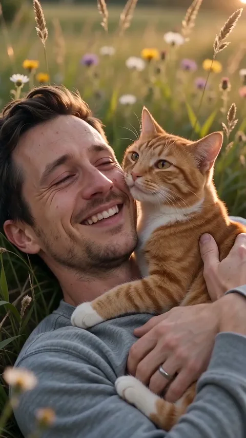 AI-created pet story: A cat, a leap, a memory